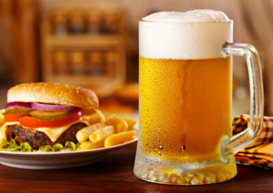 Beer & Hamburger